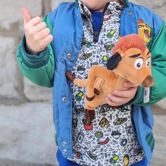 Disney Lion Kings Tamone plush & Lion Guard jacket - Picture 4 of 6